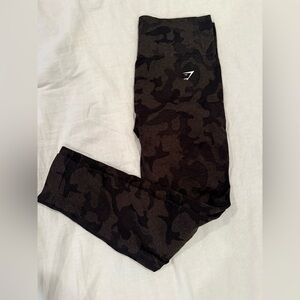Gymshark Adapt Ribbed Camouflage Leggings